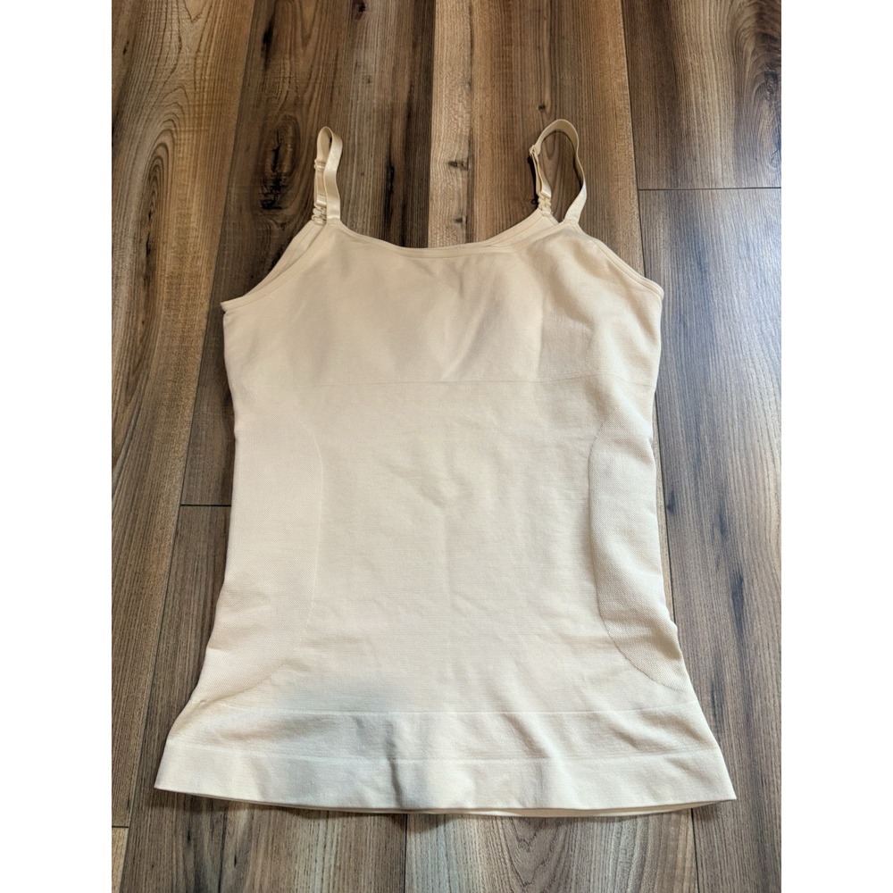 Underoutfit Shapewear Camisole Cami Beige Women's XL Stretch Adjustable Straps